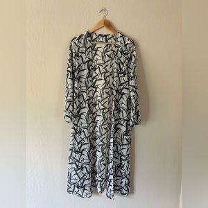 Cotton On Maxi Semi Sheer Cover-up - Size Small